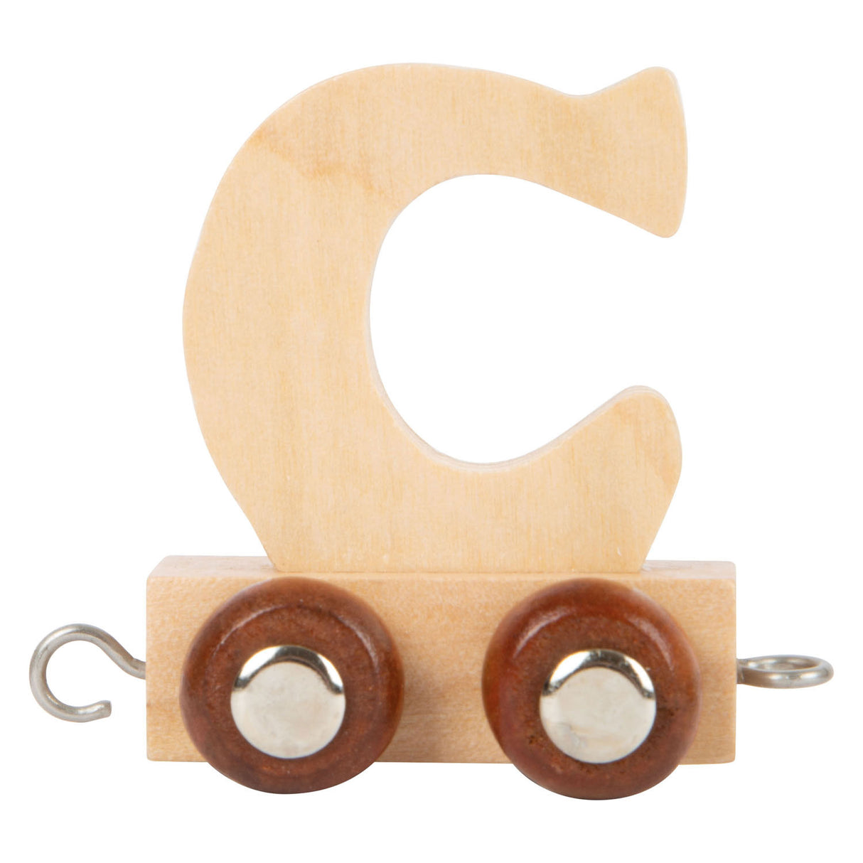 Small foot - wooden letter train - c