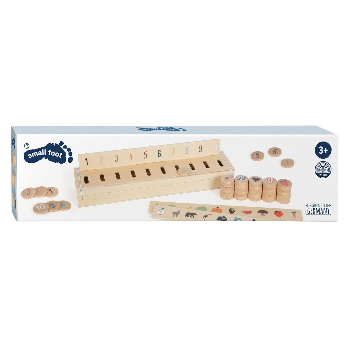 Piccole piede - Box di smistamento di legno Explorer World