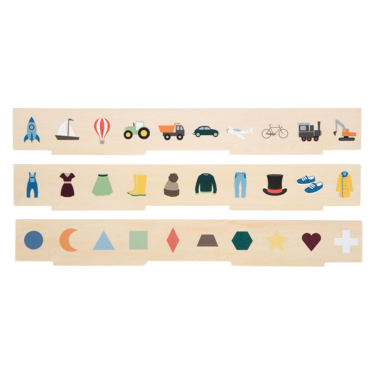 Piccole piede - Box di smistamento di legno Explorer World