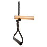 Klenge Fouss - hëlze Trapeze mat tymnast Krees schwaarz Linn