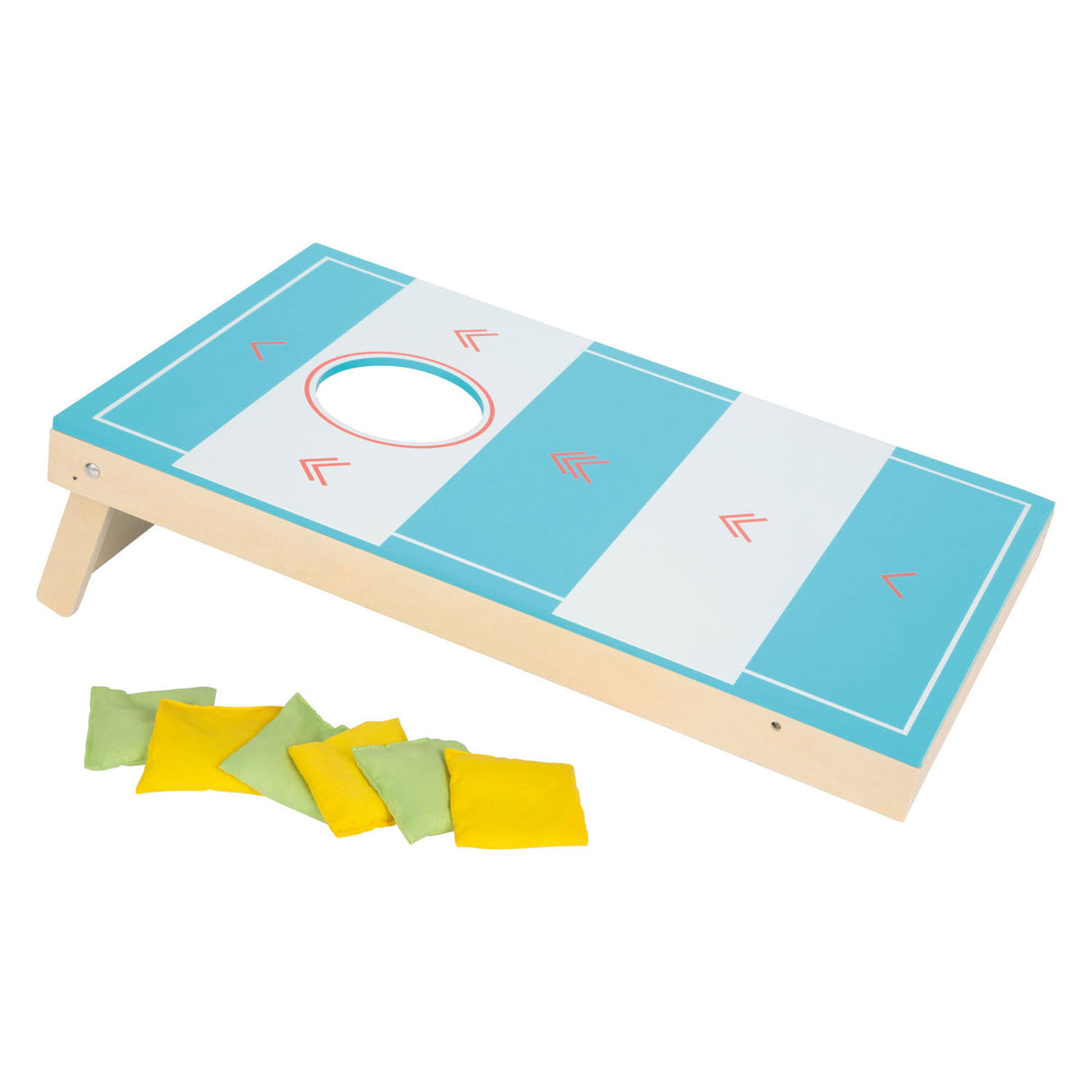 Piccolo piede - Game di lancio in legno 2in1 attivo
