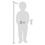 Pieni jalka - puinen eläin lasten kirjain - r