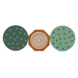 Small foot - wooden dino building blocks, 50 pcs.