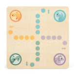 Cos beag - cluiche ludo dino adhmaid