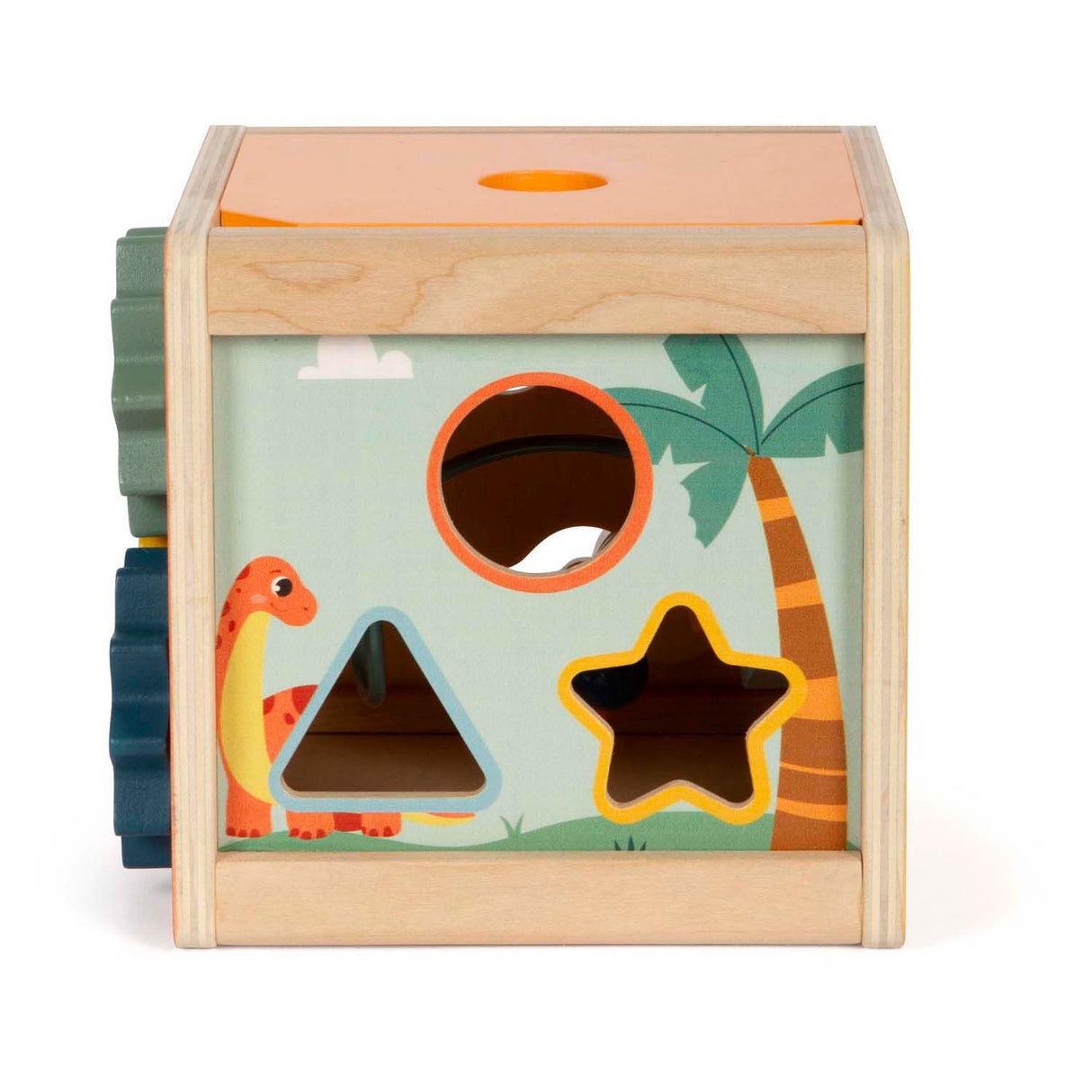 Small Foot - Wooden Activities Cubus Motor skills Dino