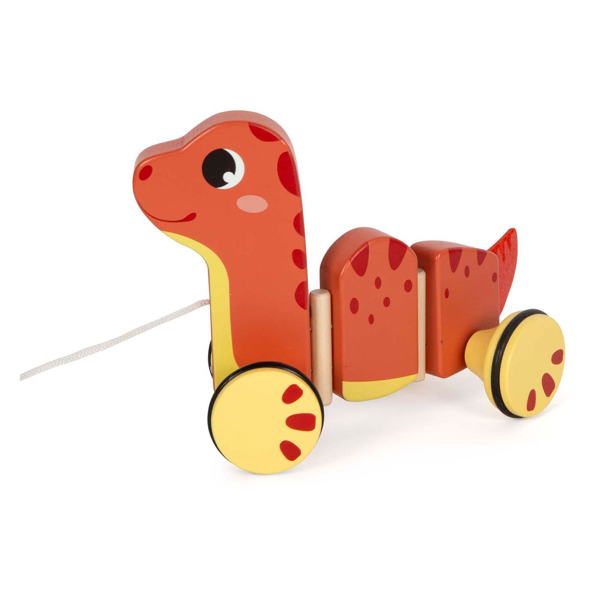 Malá noha - dřevěná trek postava dino