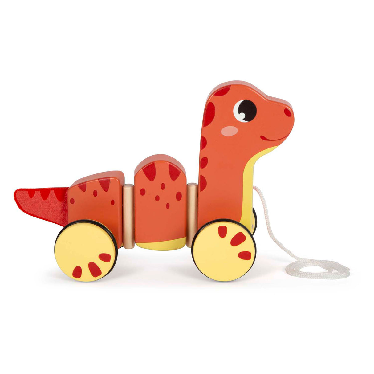 Malá noha - dřevěná trek postava dino