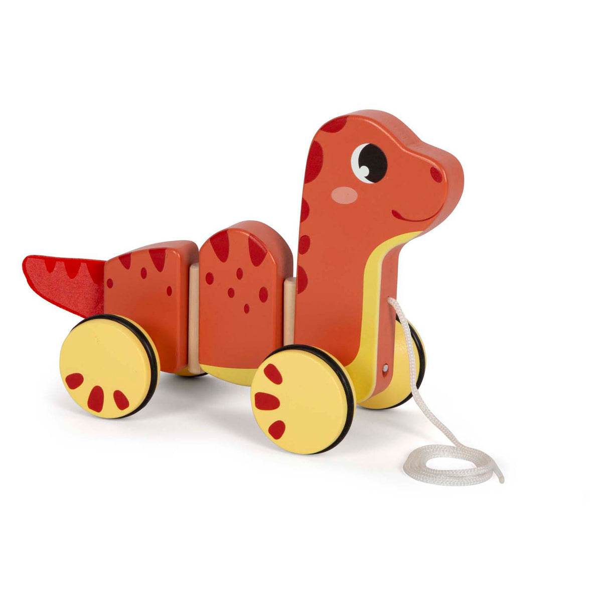 Malá noha - dřevěná trek postava dino
