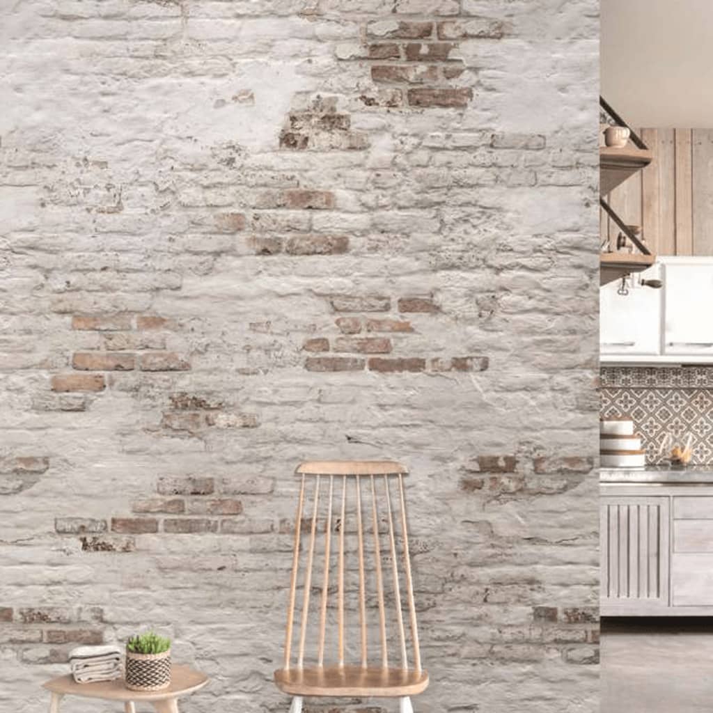 Hollandske vægcoverings hollandske vægcoverings foto tapet gammel mursten beige bruin
