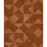 Noordwand tapet Topchic Graphic Shapes Facet Metallic Oranje