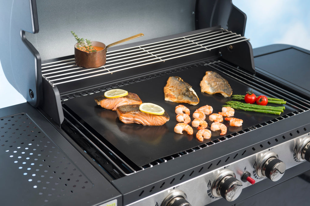 Nostik grillowy grill Film 40x50 cm anty -slice czarny