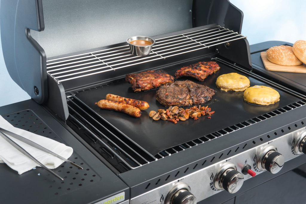 Nostik grillowy grill Film 40x50 cm anty -slice czarny