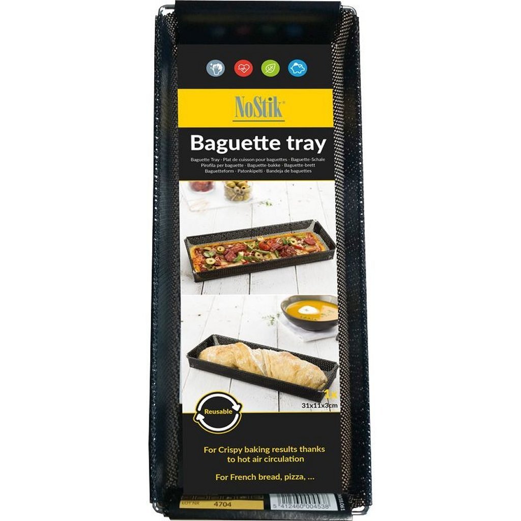 Nostik Baguette schéi 31x11x3 cm schwaarz