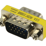 Valueline gchd-mm15p metal mini vga adapter hd15p male - hd15p male