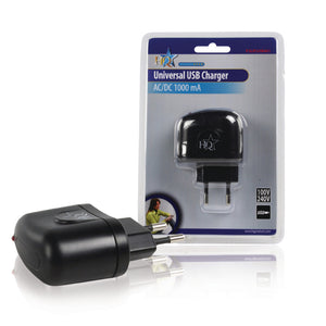 Hq hq p. sup. usb401 universal usb oplader 5v 1000 ma