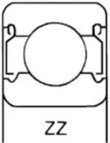 Hq w1-04516 ball bearing 6207 zz