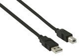 Valueline vlcp60100b10 usb 2.0 usb a male - usb b male cable 1.00 m black