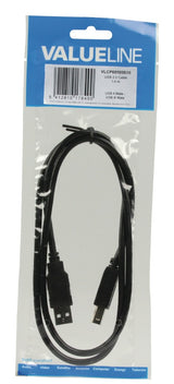Valueline vlcp60100b10 usb 2.0 usb a male - usb b male cable 1.00 m black