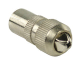 Valueline vlsp40922m unsoldered coax connectors coax female metal