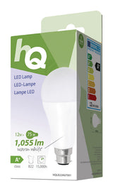 HQ LB22A67001 A67 B22 12W (75W) lampe LED