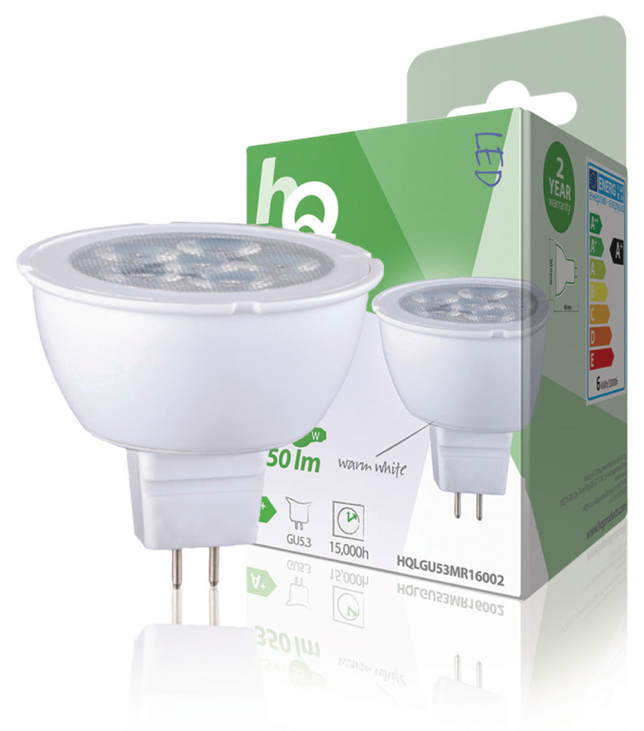 HQ LGU53 MR16002 LED lamp MR16 GU5.3 5.5 W 350 lm 2 700 K