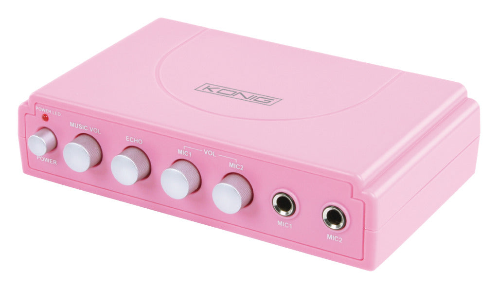 K ouml;nig könig hav-km11p karaoke mixer pink