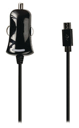Valueline VLMB60890B10 Micro-USB nabíječka automobilů Micro USB Male-12V Car Connection 1,00 m Černá 2.1a