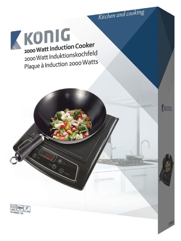Kouml;nig induction cooker 2000 w black