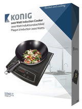 Kouml;nig induction cooker 2000 w black