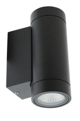 Hq ledwlout01 led outdoor wall lamp 6 w 190 lm black