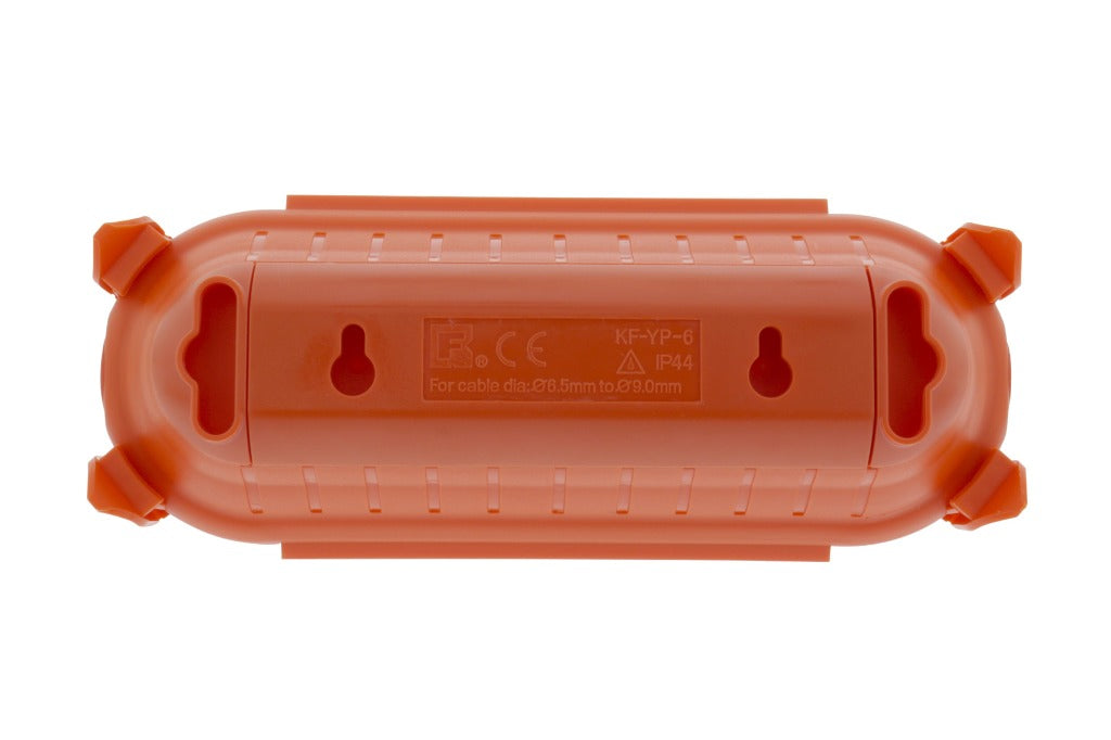 K ouml;nig könig ecbox1 plug box ip44 orange