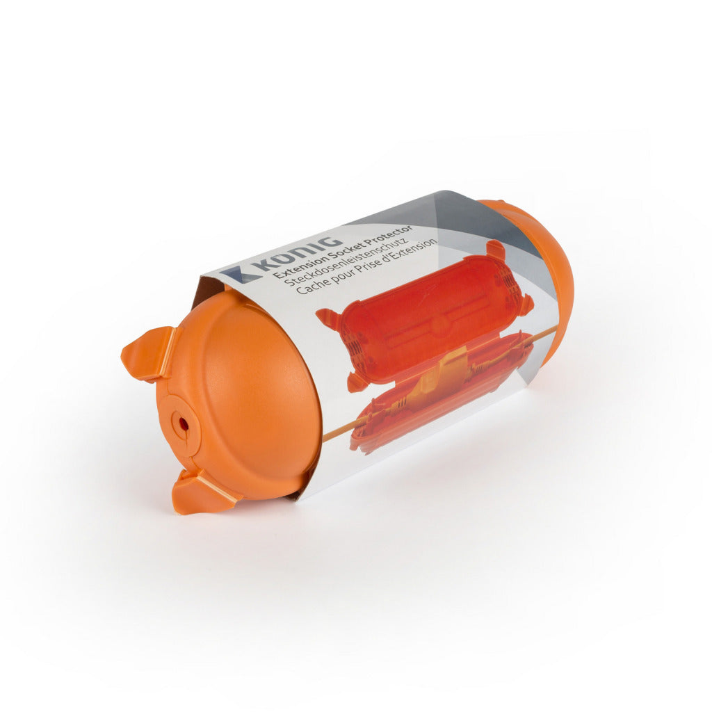 K ouml;nig könig ecbox1 plug box ip44 orange