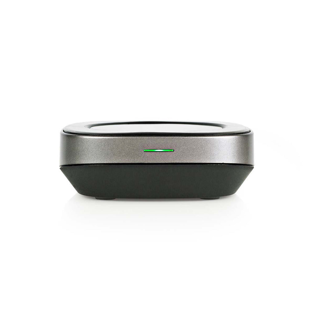 Nedis WCAQ10W2BK Snell Charger Hurtig trådløs oplader 10 W 2.0 En fodret over USB