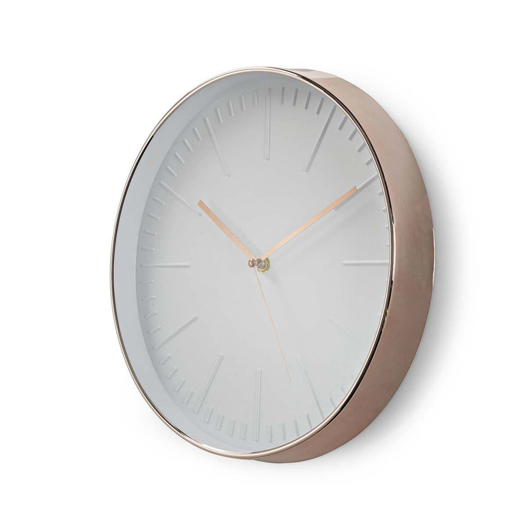 Nedis Clwa013pc30re Diametro della parete rotonda 30 cm Oro rosa bianco