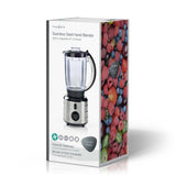 Nedis kabl210cal standing blender 500 w 1.5 l stainless steel
