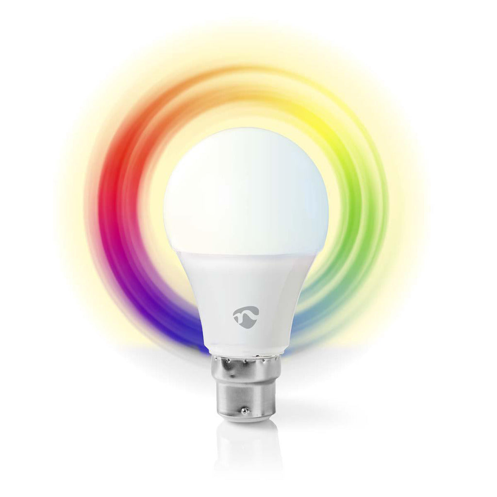 Nedis Wifilw10WTB22 LAD LED Smart LED Wi-Fi caldo a B22 bianco freddo