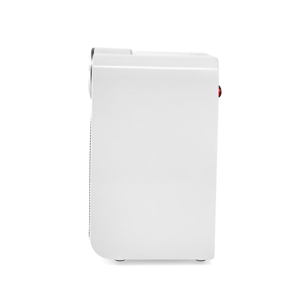Nedis wififnh20cwt smart fan heating with Wi-Fi Compact thermostat oscillation 1800 W white