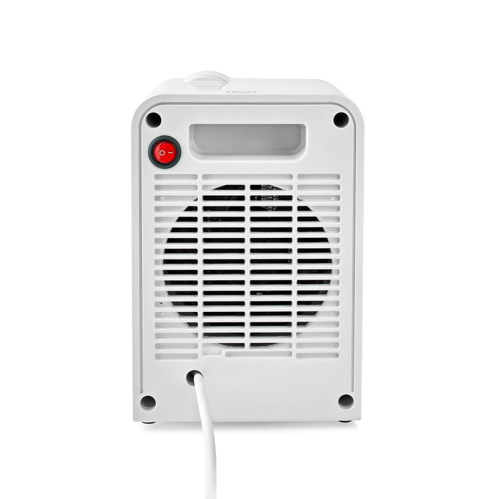 Nedis wififnh20cwt smart fan heating with Wi-Fi Compact thermostat oscillation 1800 W white