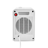 Nedis wififnh20cwt smart fan heating with Wi-Fi Compact thermostat oscillation 1800 W white