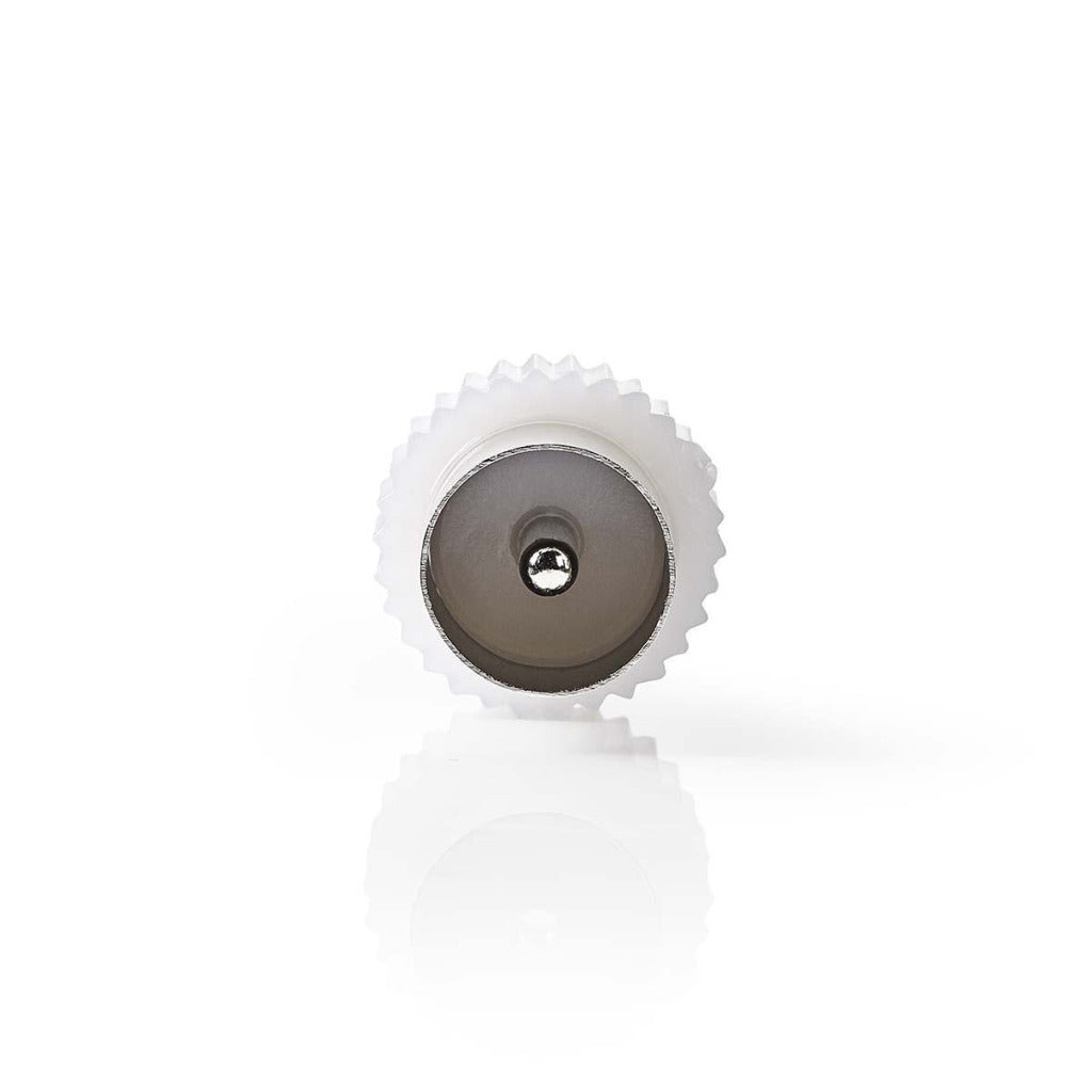 Nedis csgp40940wt coax adapter iec (coax) male - iec (coax) male white