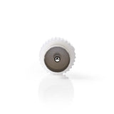 Nedis csgp40940wt coax adapter iec (coax) male - iec (coax) male white