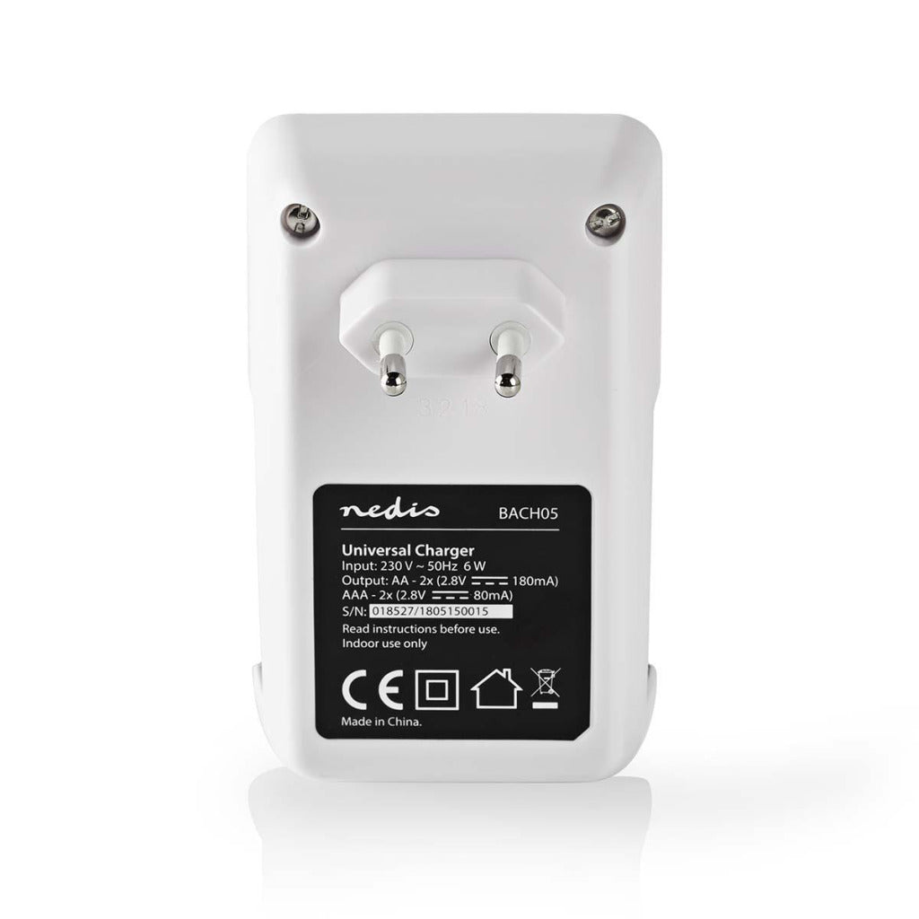Nedis Bach05 Nimh-Acculader AA AAAA
