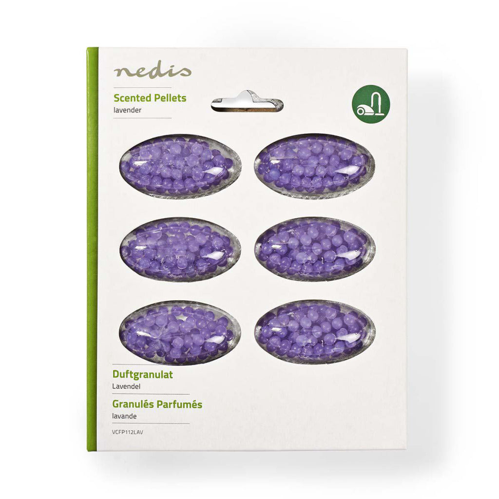 Nedis vcfp112lav fragrance beads for vacuum cleaner lavender 6 pieces