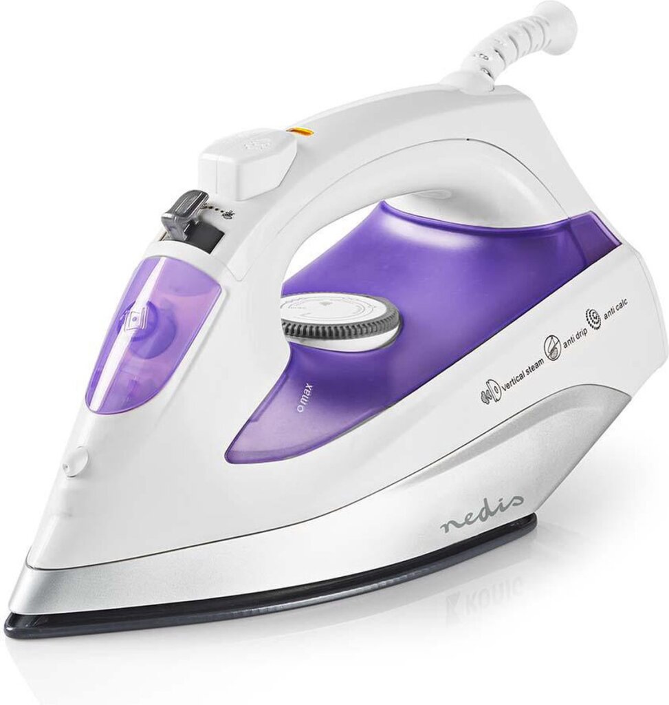 Iron de vapor Nedis - 2000 W - Vapor empuje - Cerámica - 0.3 L