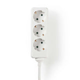 Nedis exso315f1wt Schook Boose Protective Contact 3-Way 1,5 m White