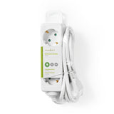 Nedis exso315f1wt Schook Boose Protective Contact 3-Way 1,5 m White