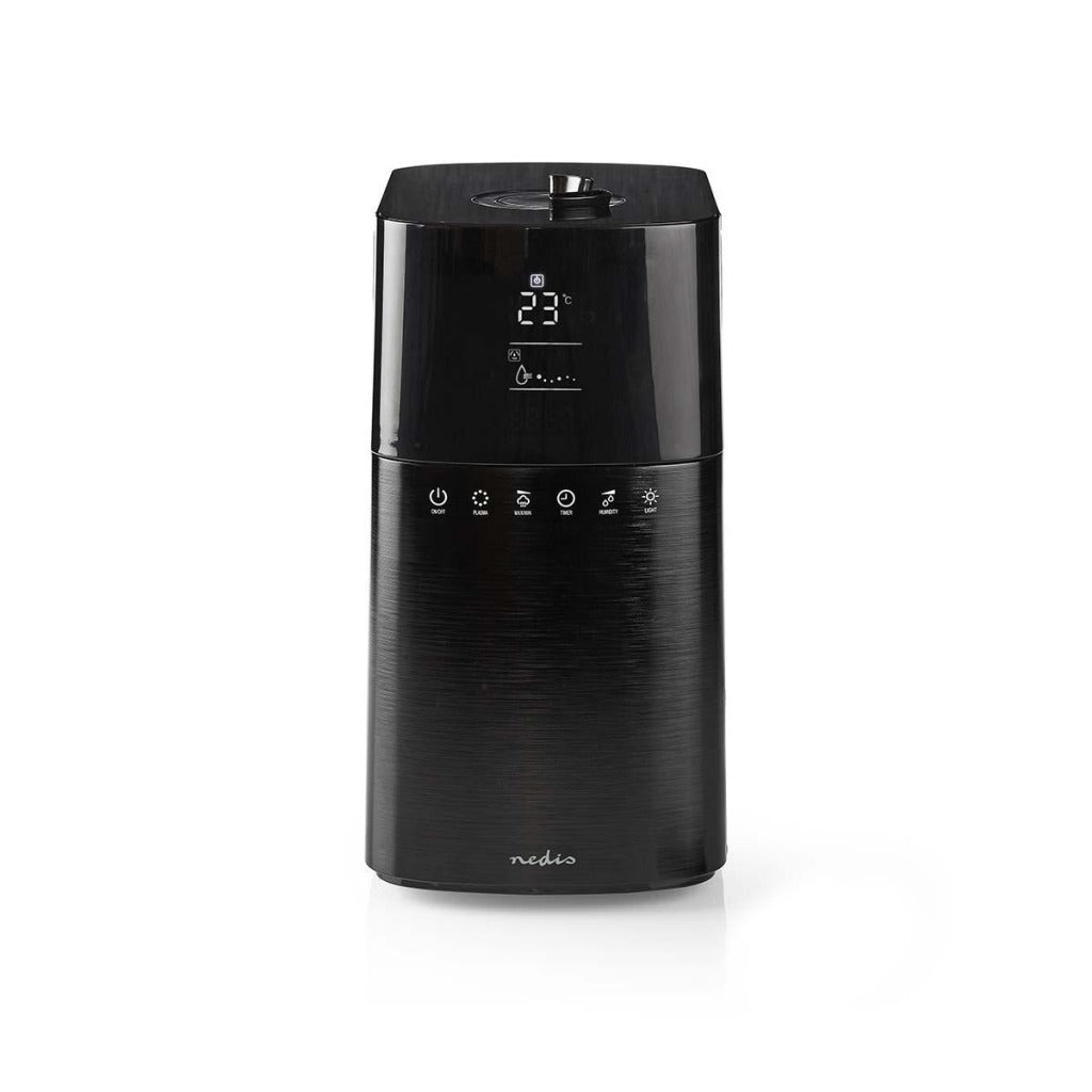 Nedis humi130cbk humidifier 6 l hygrometer remote control black