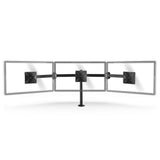 Nedis ergotmm100bk ergonomic monitor bracket three monitor arms turning and tiltable black