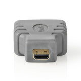 Bandridge BVP130 HDMI Adaptér HDMI-MICRO Connector-Hdmi Femal Gray
