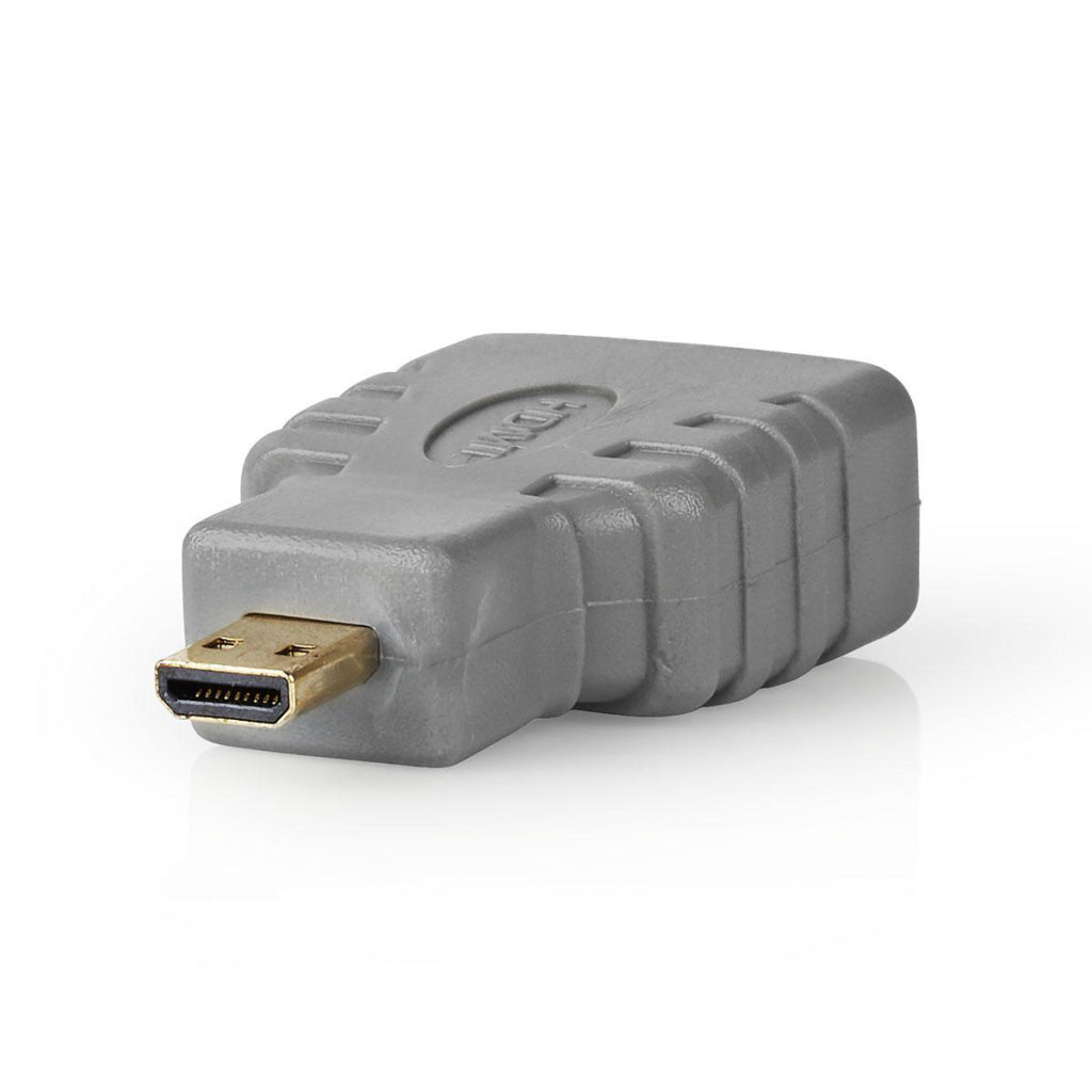 Bandridge BVP130 HDMI Adaptér HDMI-MICRO Connector-Hdmi Femal Gray